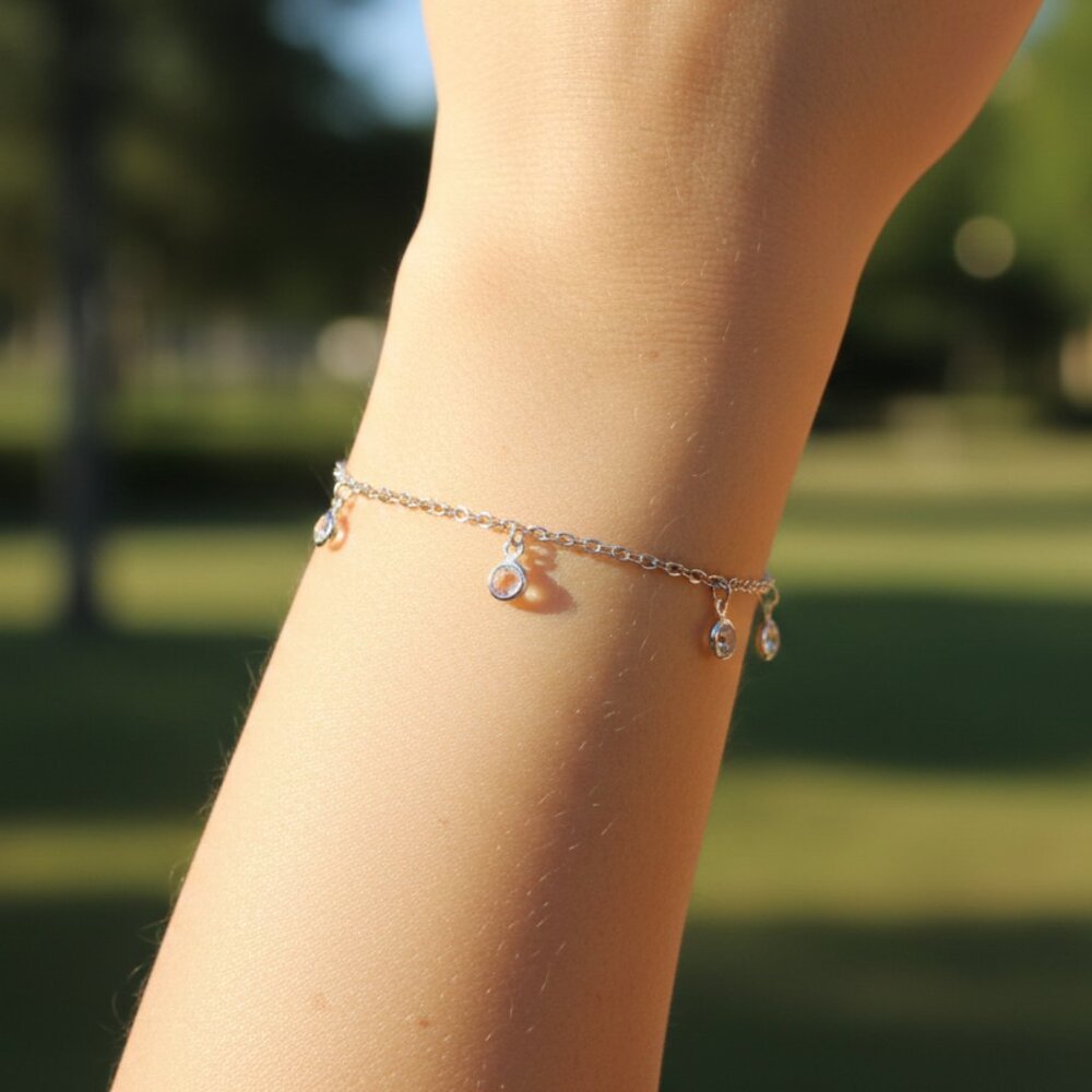 Minimalist Bracelet, Sleek & Modern Design, Women’s Fashion, YC110364-B - Picture 3 of 5
